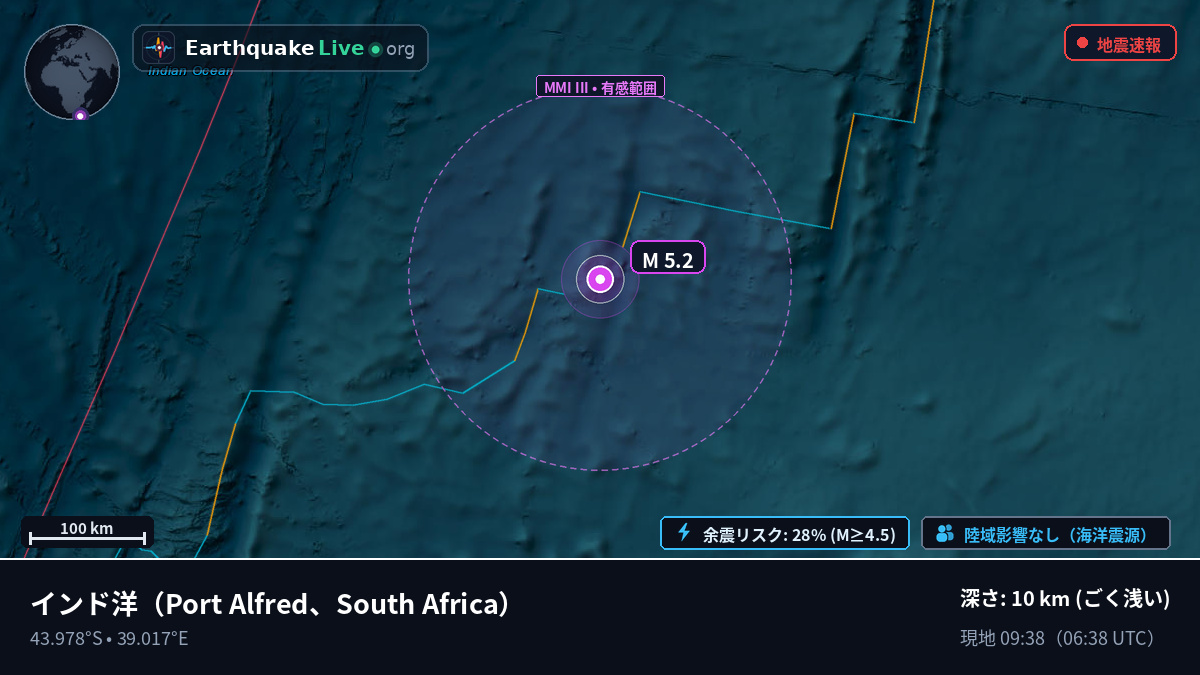 インド洋 (South Africa)
