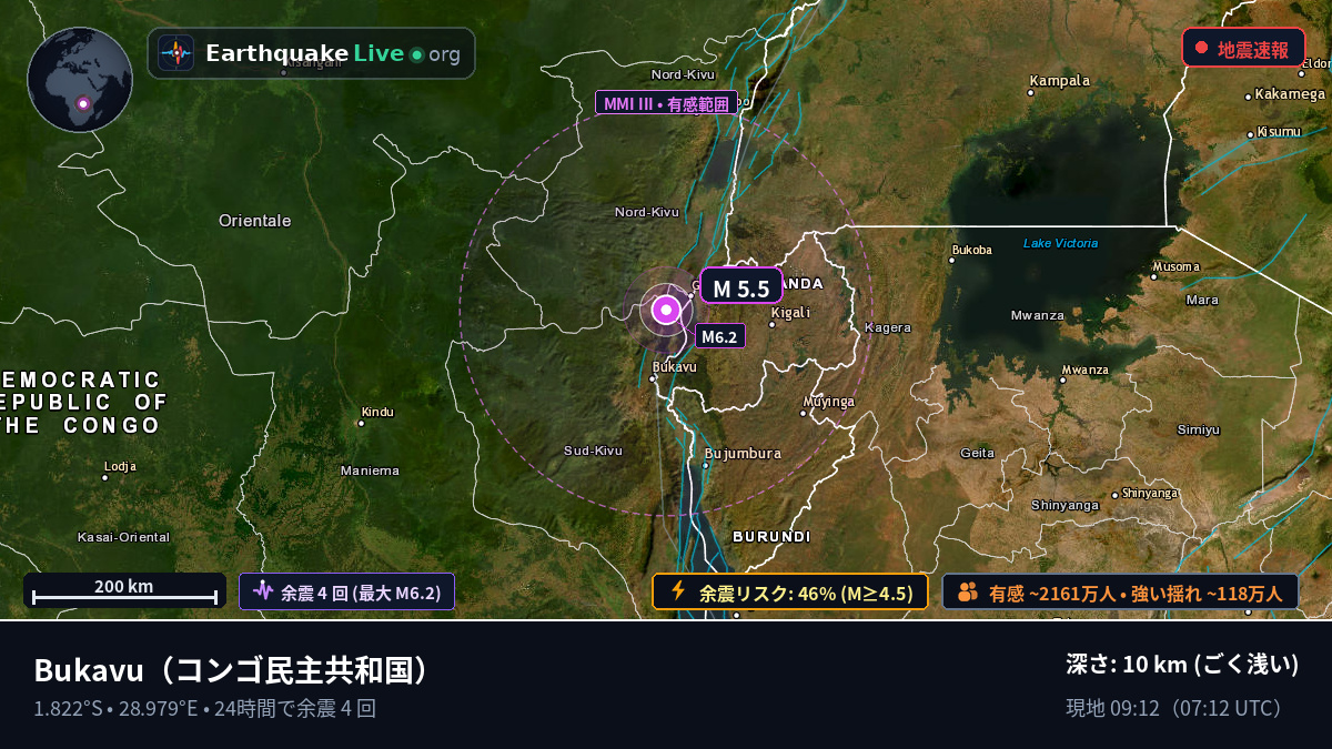Sud-Kivu, コンゴ民主共和国
