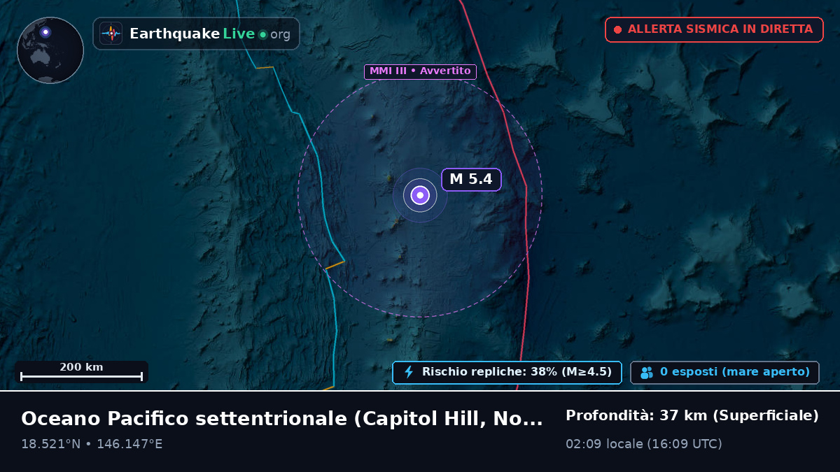 Oceano Pacifico settentrionale (Northern Mariana Islands)