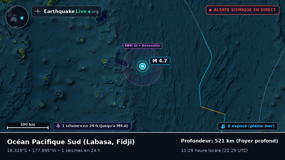 Océan Pacifique Sud (Fidji)