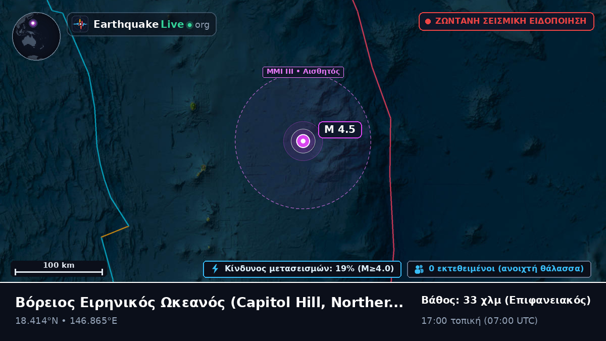 Βόρειος Ειρηνικός Ωκεανός (Northern Mariana Islands)