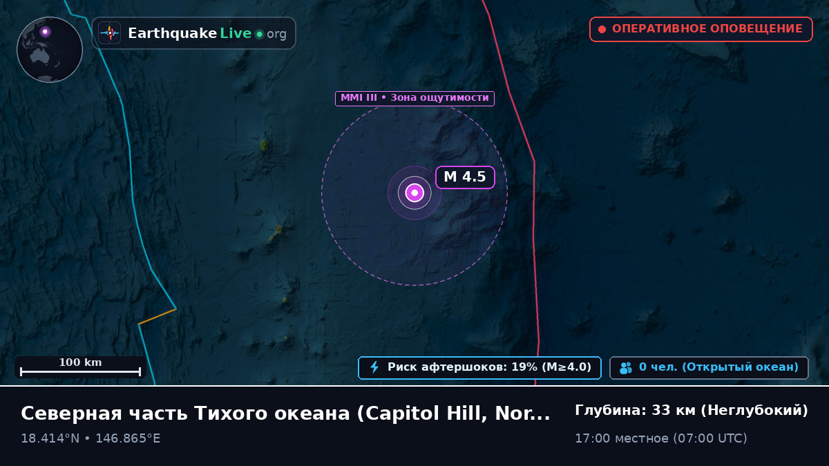 Северная часть Тихого океана (Northern Mariana Islands)