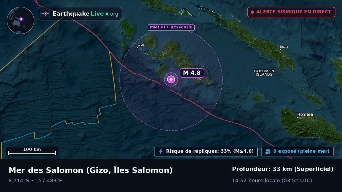 Mer des Salomon (Îles Salomon)