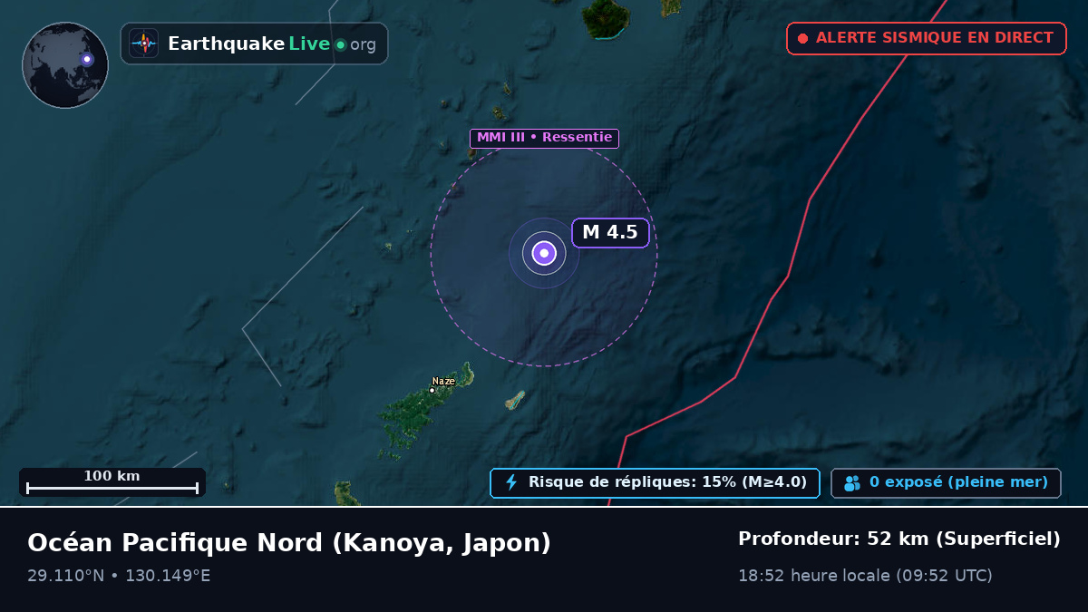 Océan Pacifique Nord (Japon)