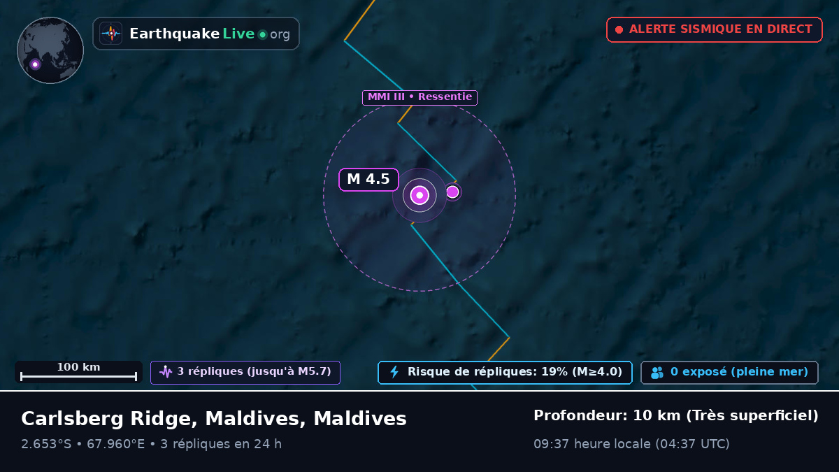 Océan Indien (Maldives)