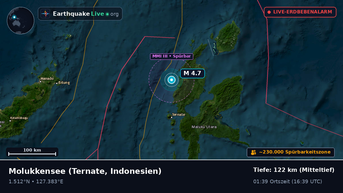 Molukkensee (Indonesien)