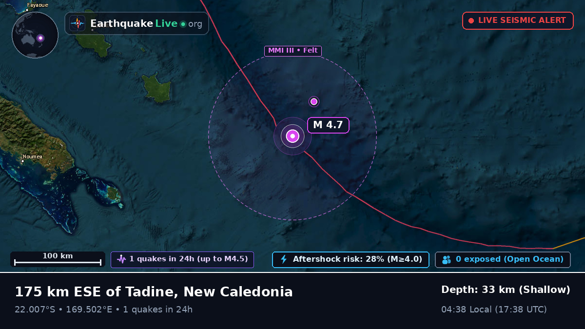 South Pacific Ocean (New Caledonia)