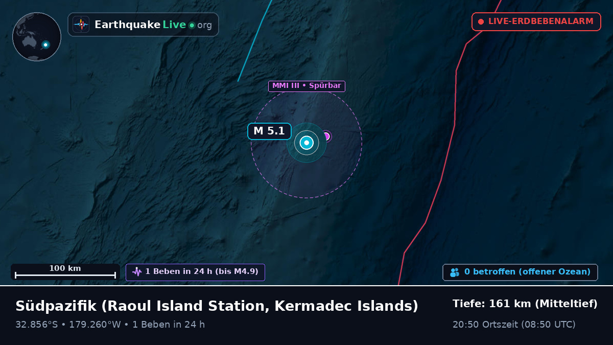 Südpazifik (Kermadec Islands)