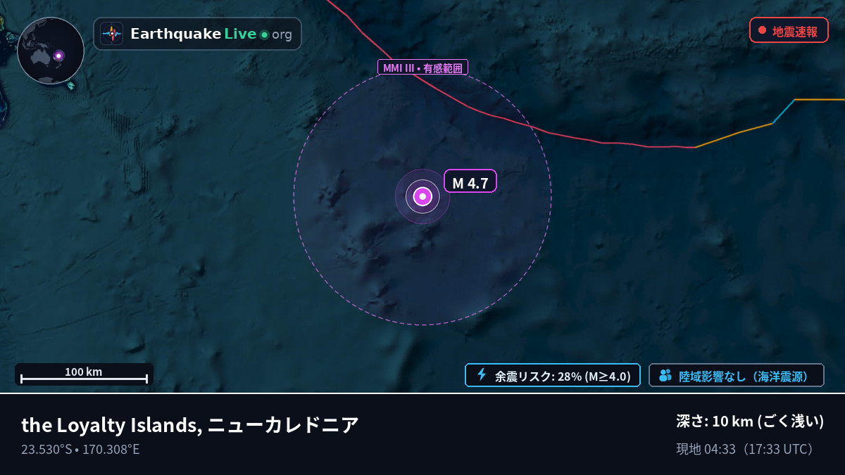 南太平洋 (ニューカレドニア)