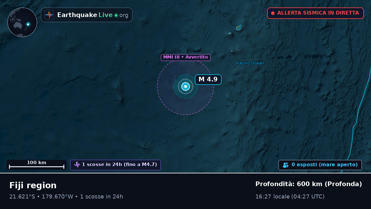 Oceano Pacifico meridionale (Figi)
