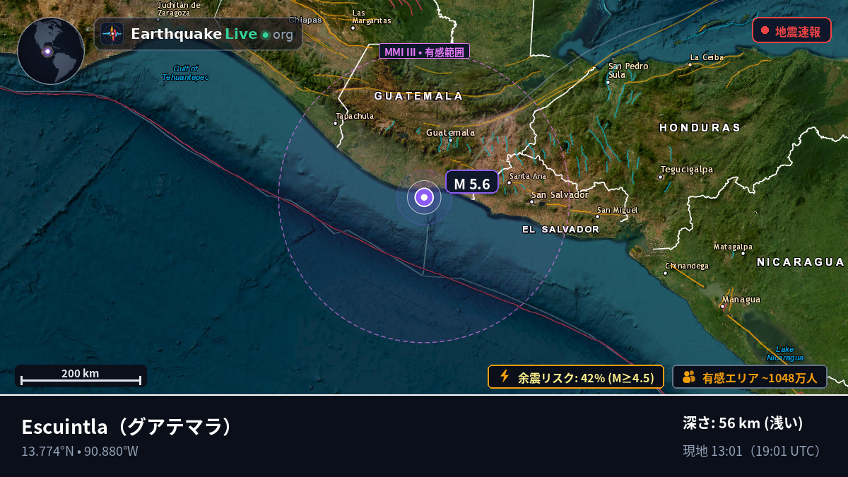 Escuintla, グアテマラ