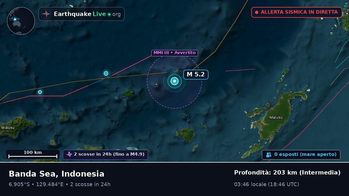 Mare di Banda (Indonesia)