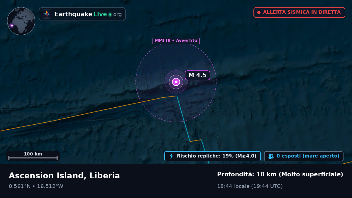 Oceano Atlantico settentrionale (Liberia)
