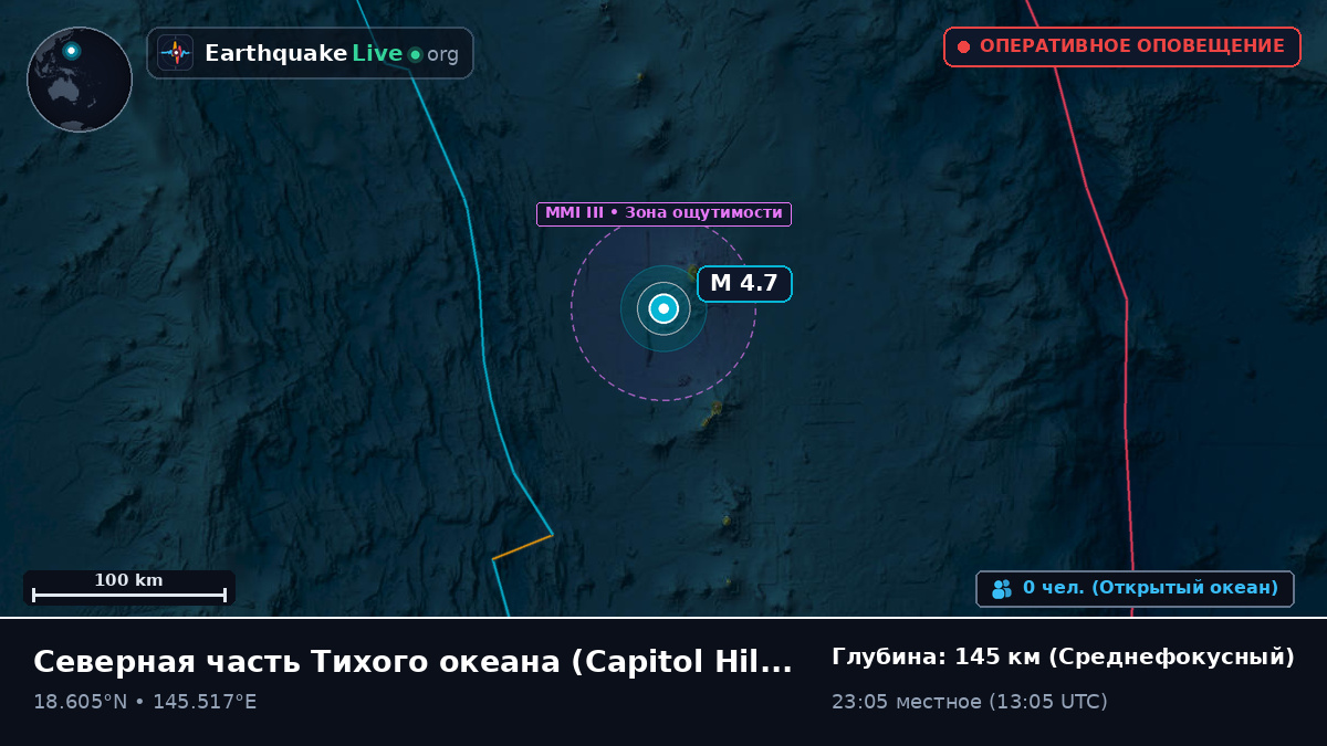 Северная часть Тихого океана (Northern Mariana Islands)