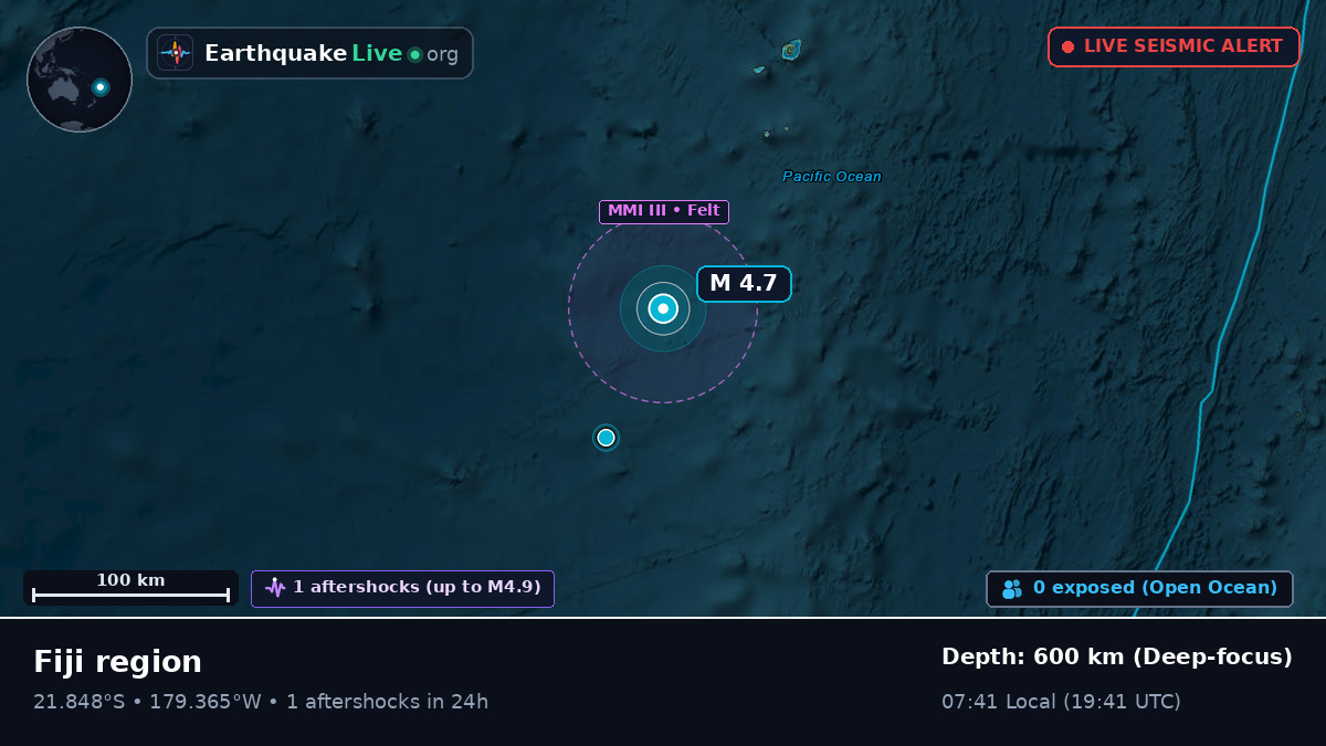 South Pacific Ocean (Tonga)