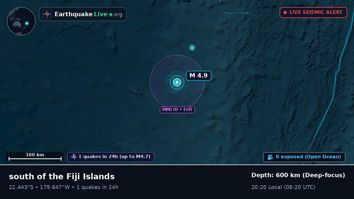 South Pacific Ocean (Tonga)