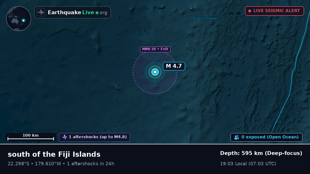 South Pacific Ocean (Tonga)