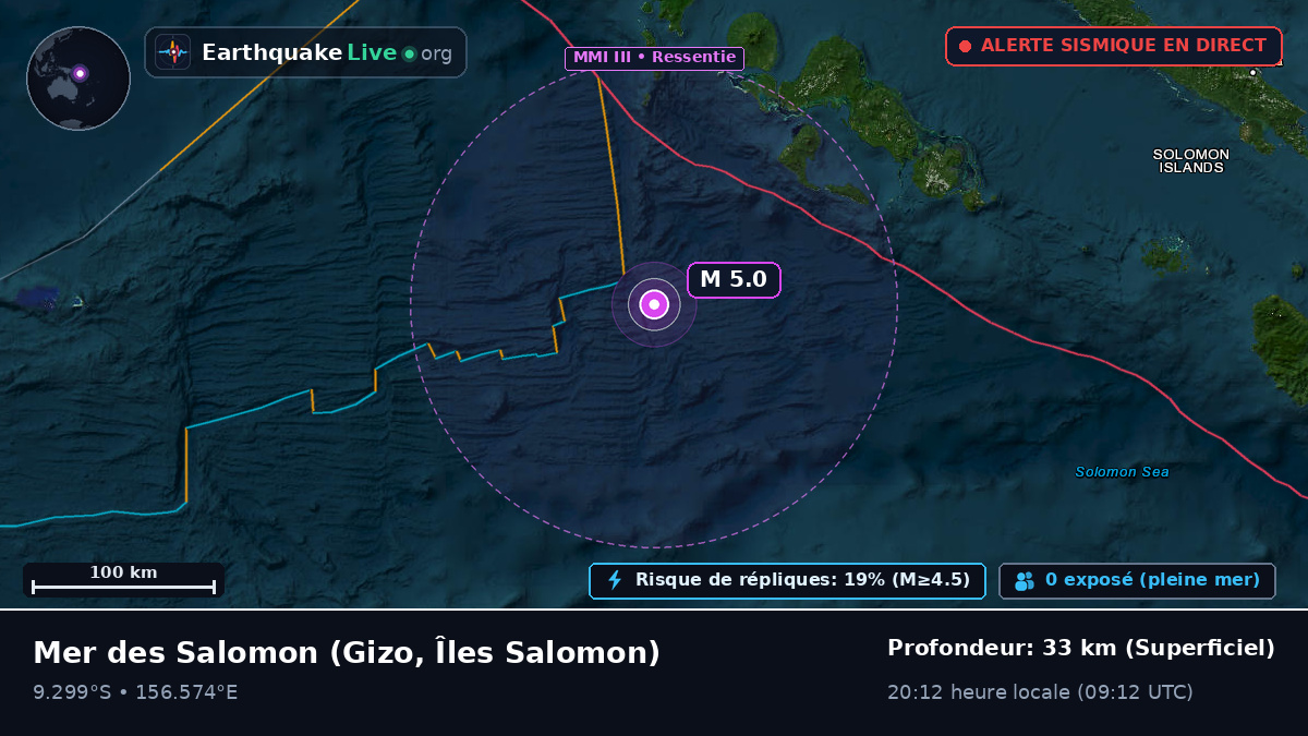 Mer des Salomon (Îles Salomon)