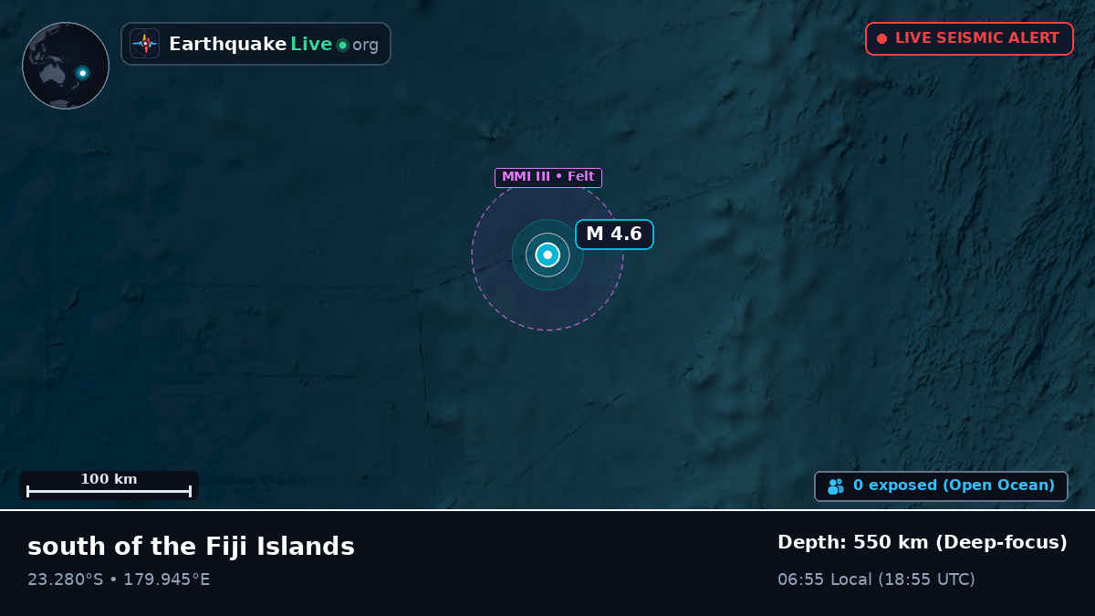 South Pacific Ocean (Tonga)