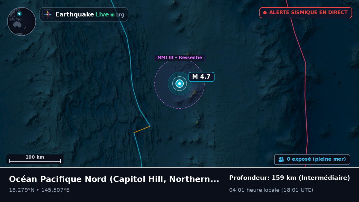 Océan Pacifique Nord (Northern Mariana Islands)