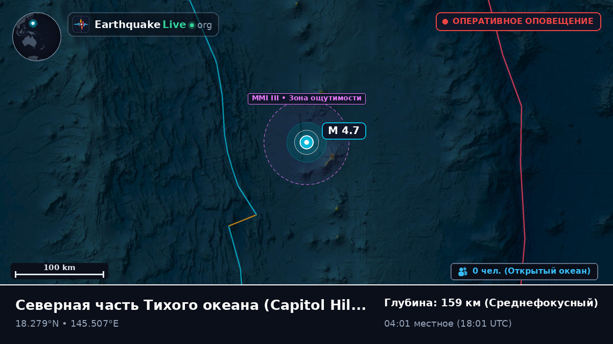 Северная часть Тихого океана (Northern Mariana Islands)