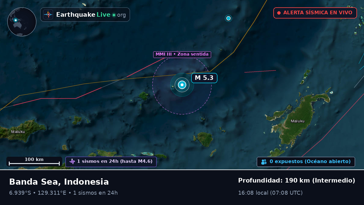 Mar de Banda (Indonesia)