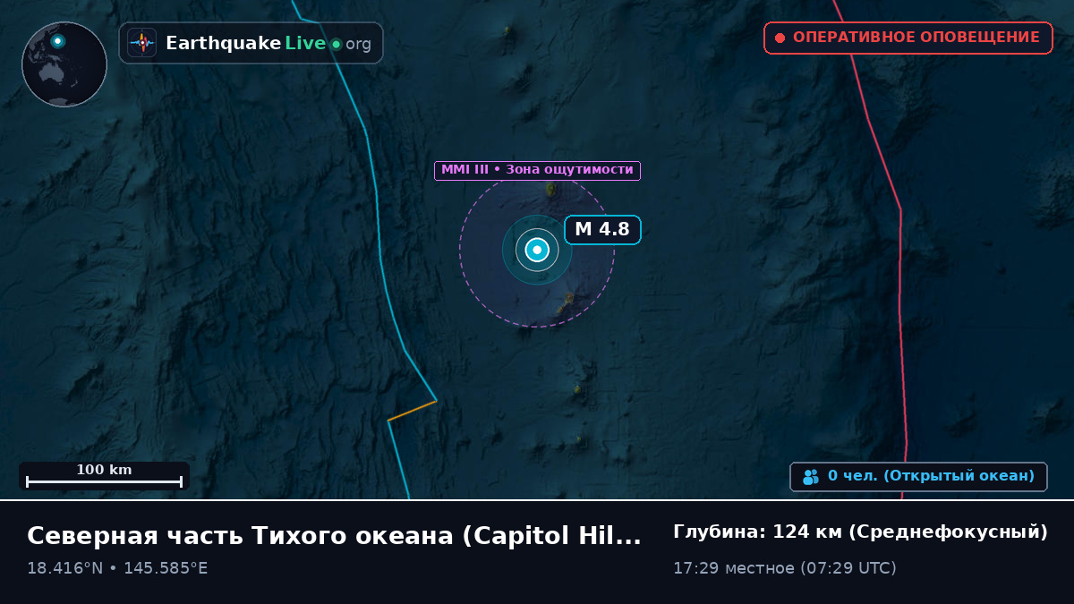 Северная часть Тихого океана (Northern Mariana Islands)