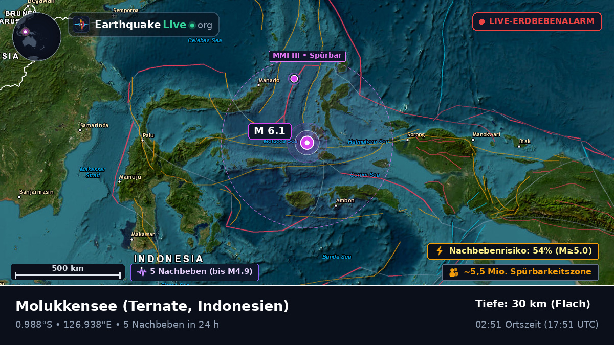 Molukkensee (Indonesien)