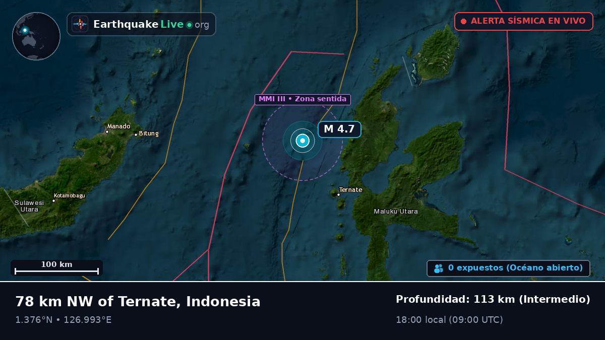 Mar de Molucas (Indonesia)