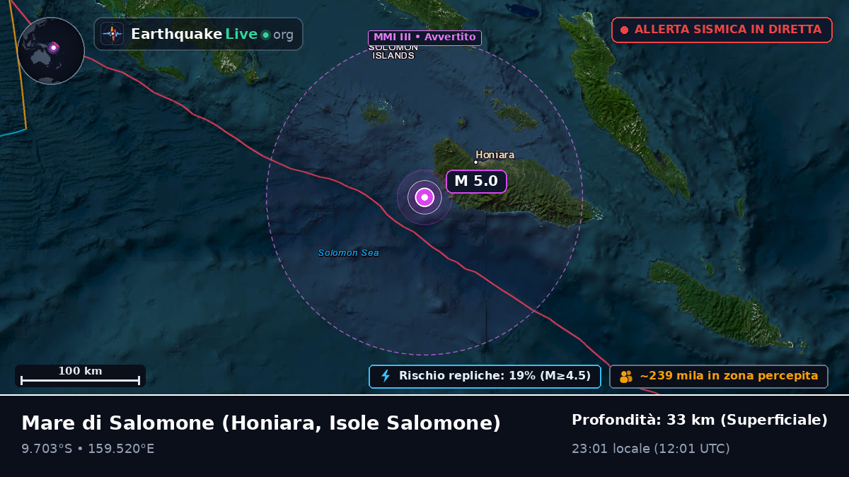 Mare di Salomone (Isole Salomone)