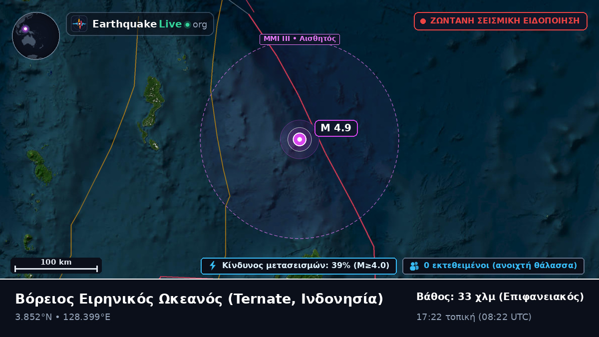 Βόρειος Ειρηνικός Ωκεανός (Ινδονησία)