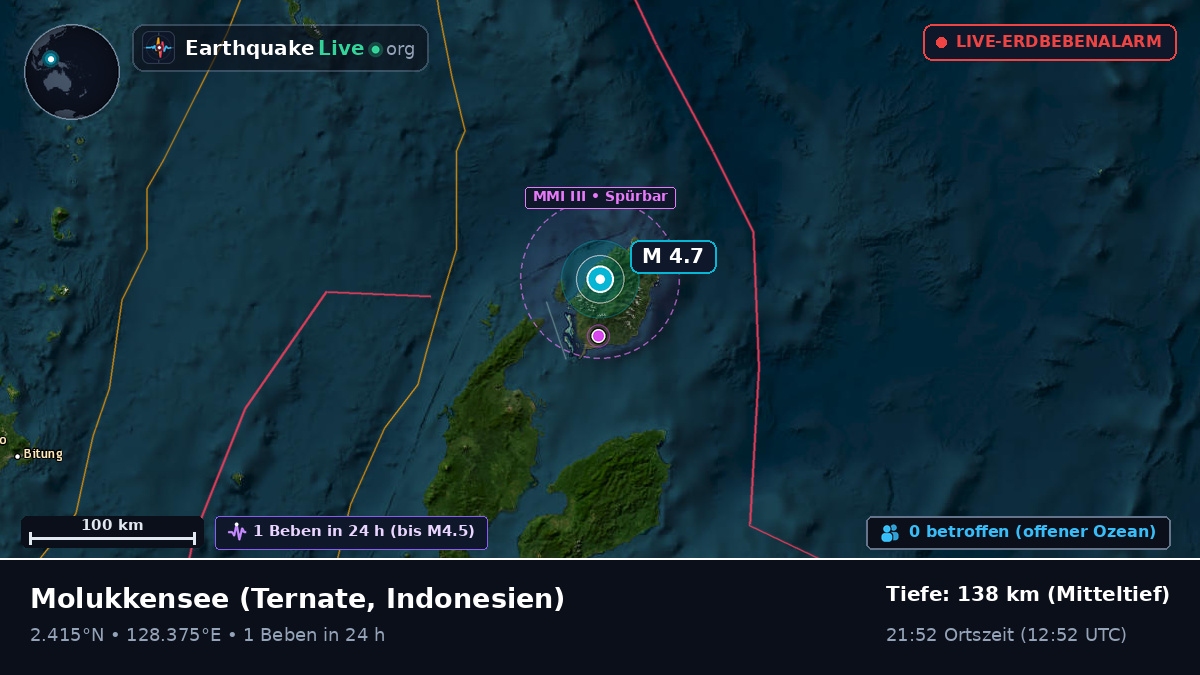 Molukkensee (Indonesien)