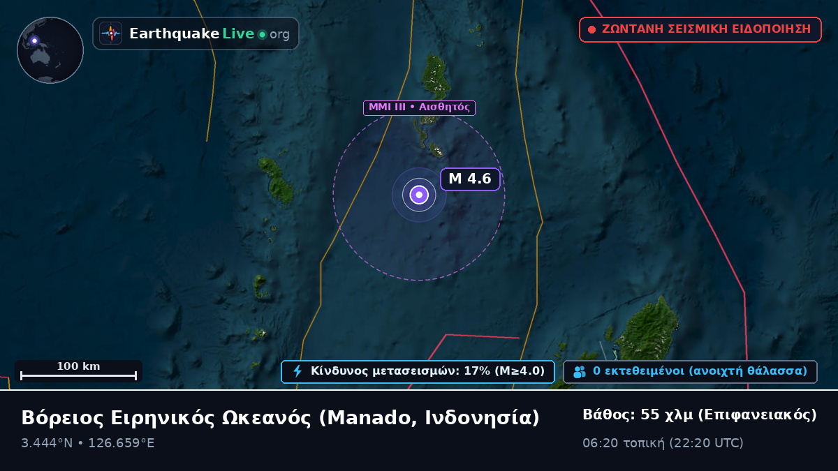 Βόρειος Ειρηνικός Ωκεανός (Ινδονησία)
