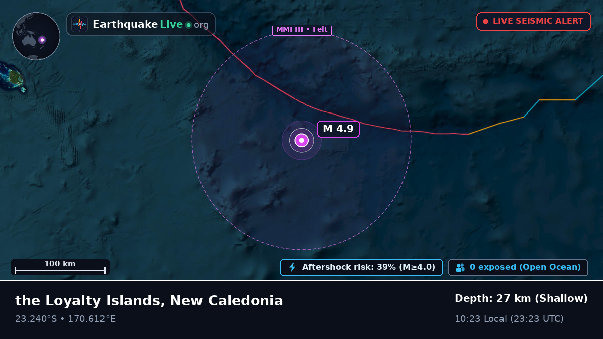 South Pacific Ocean (New Caledonia)