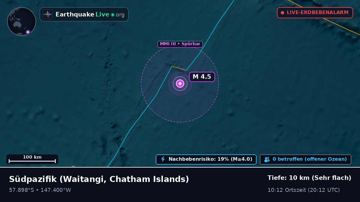 Südpazifik (Chatham Islands)