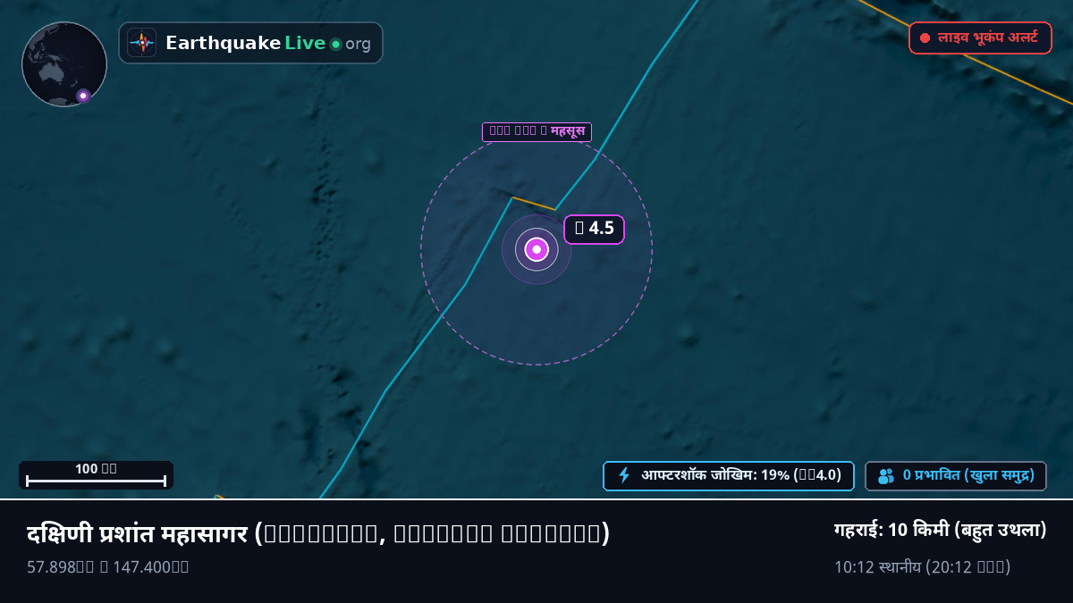दक्षिणी प्रशांत महासागर (Chatham Islands)