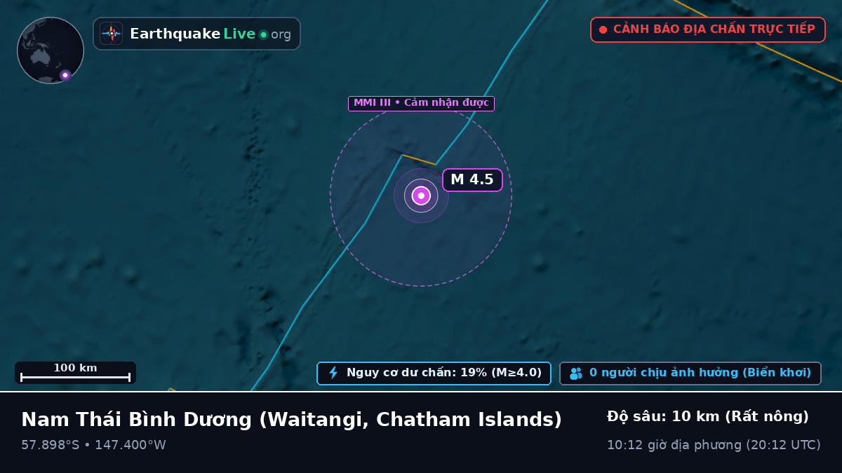Nam Thái Bình Dương (Chatham Islands)
