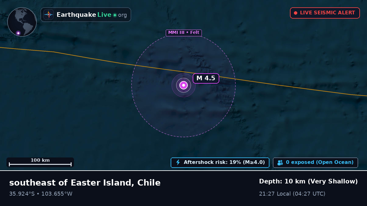 South Pacific Ocean (Chile)