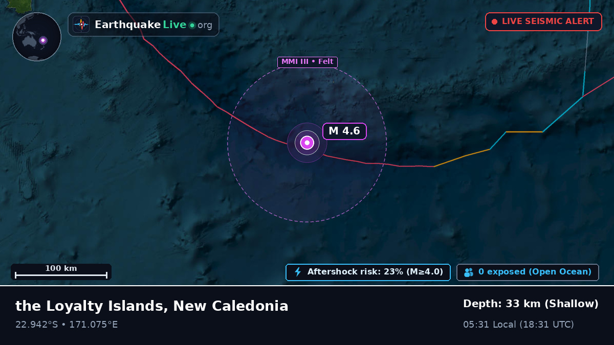 South Pacific Ocean (New Caledonia)