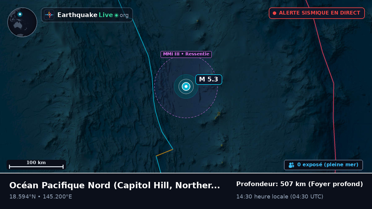 Océan Pacifique Nord (Northern Mariana Islands)