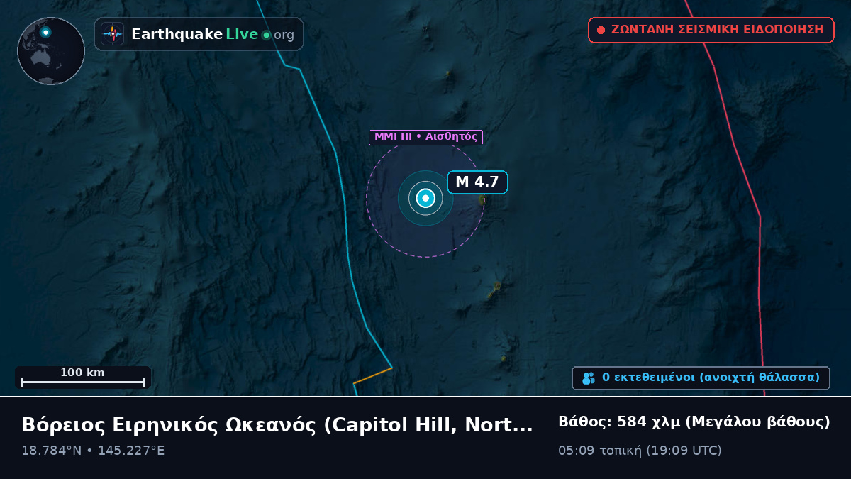 Βόρειος Ειρηνικός Ωκεανός (Northern Mariana Islands)