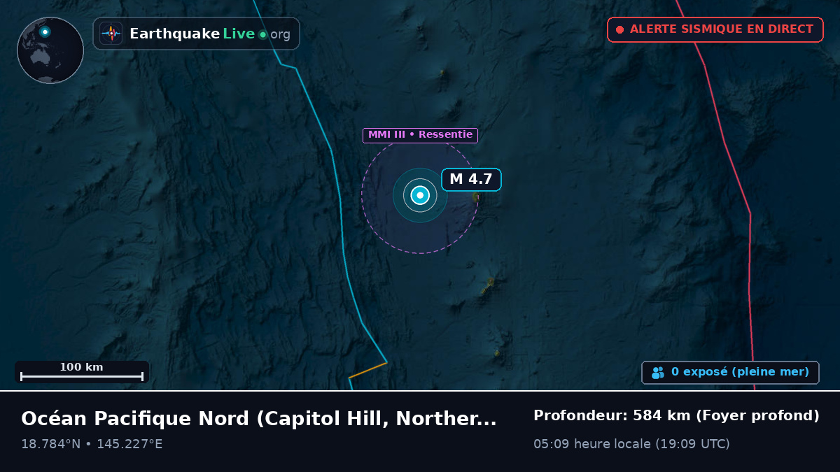 Océan Pacifique Nord (Northern Mariana Islands)