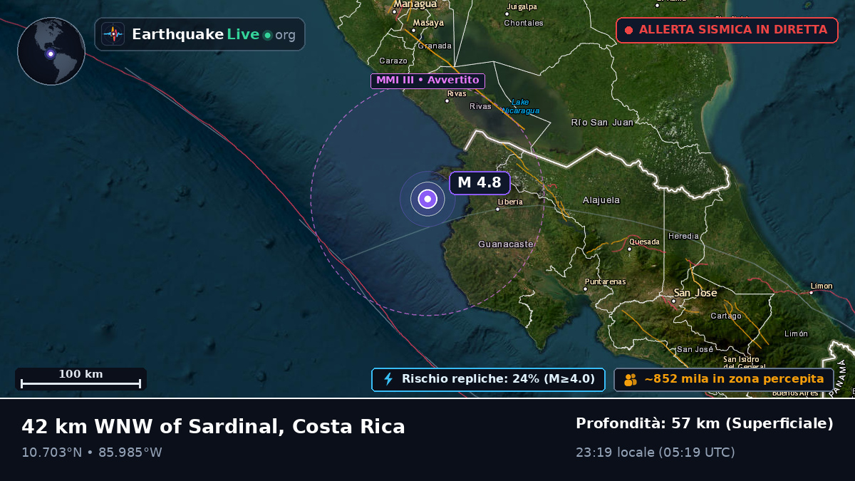 Mar dei Caraibi (Costa Rica)