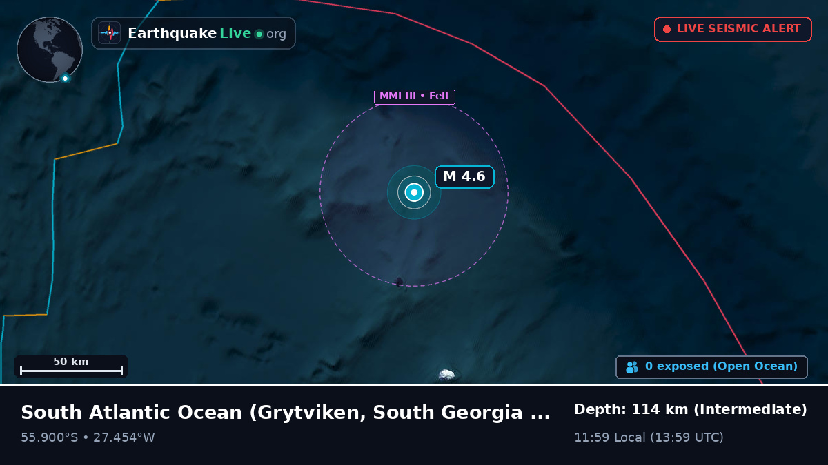 South Atlantic Ocean (South Georgia and the Islands)