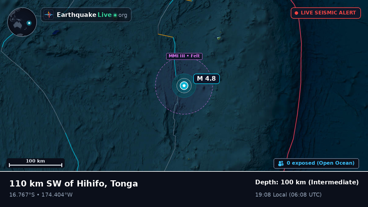 Off the coast of Neiafu, Tonga
