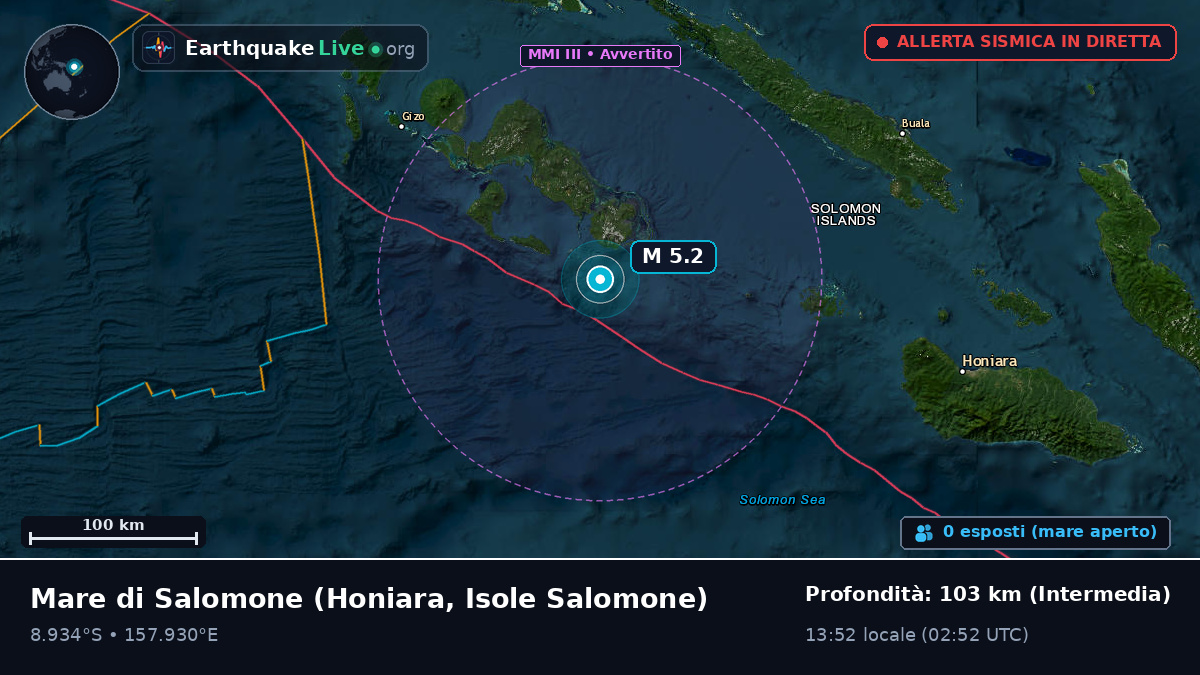 Mare di Salomone (Isole Salomone)