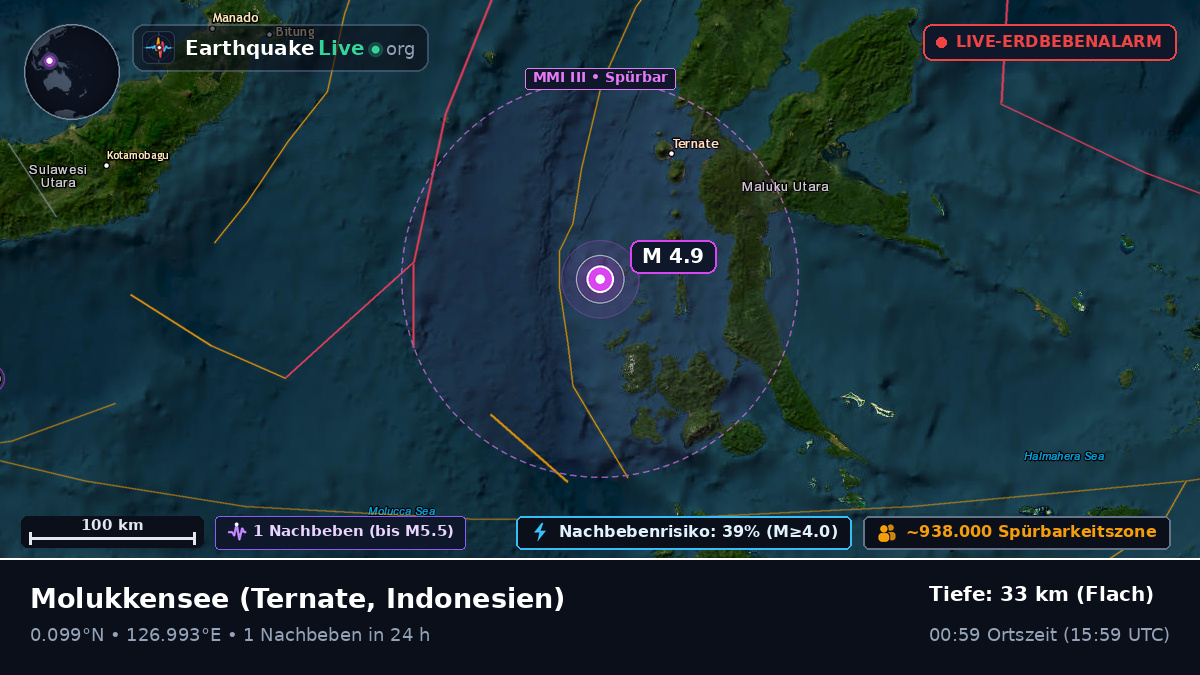 Molukkensee (Indonesien)