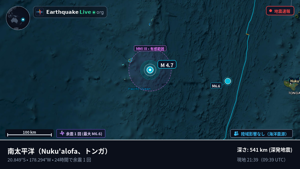 南太平洋 (トンガ)