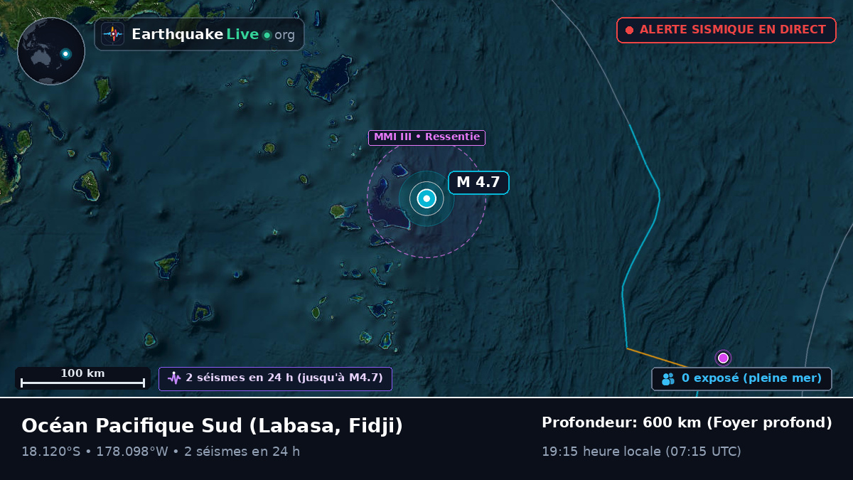 Océan Pacifique Sud (Fidji)