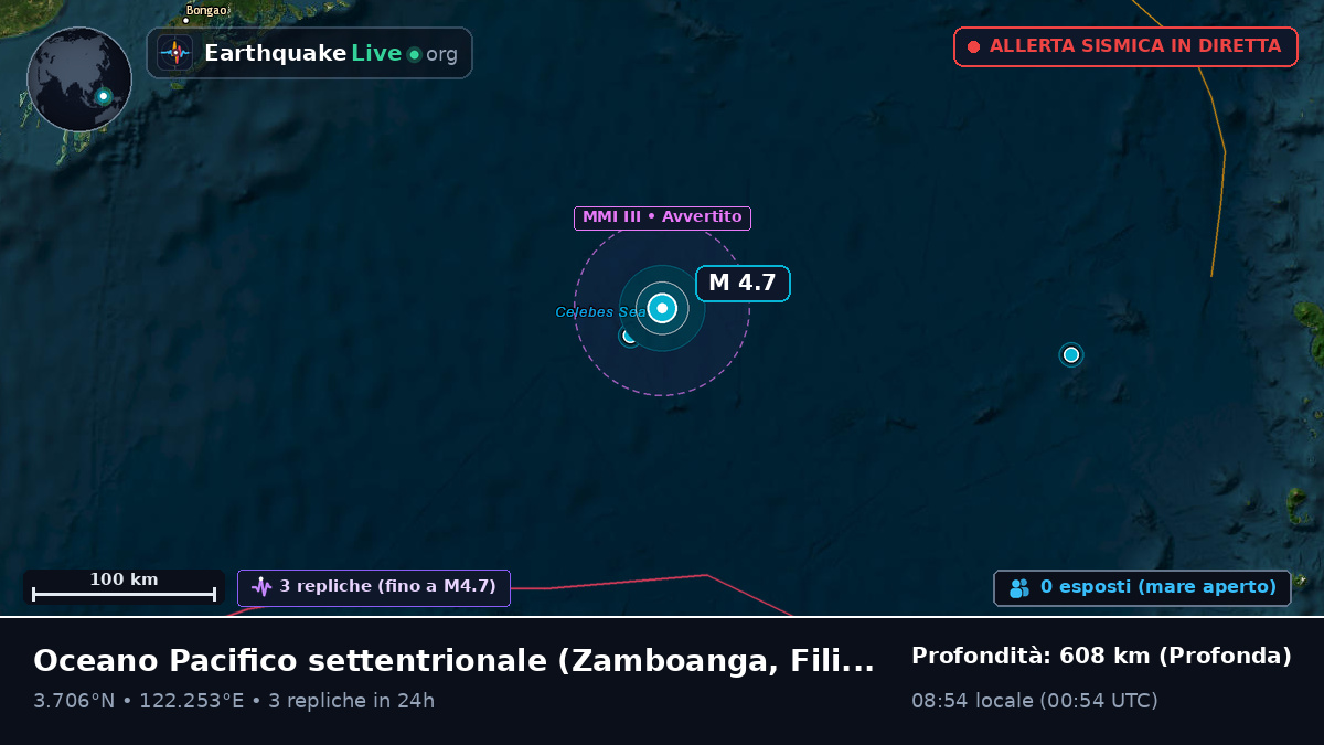 Oceano Pacifico settentrionale (Filippine)